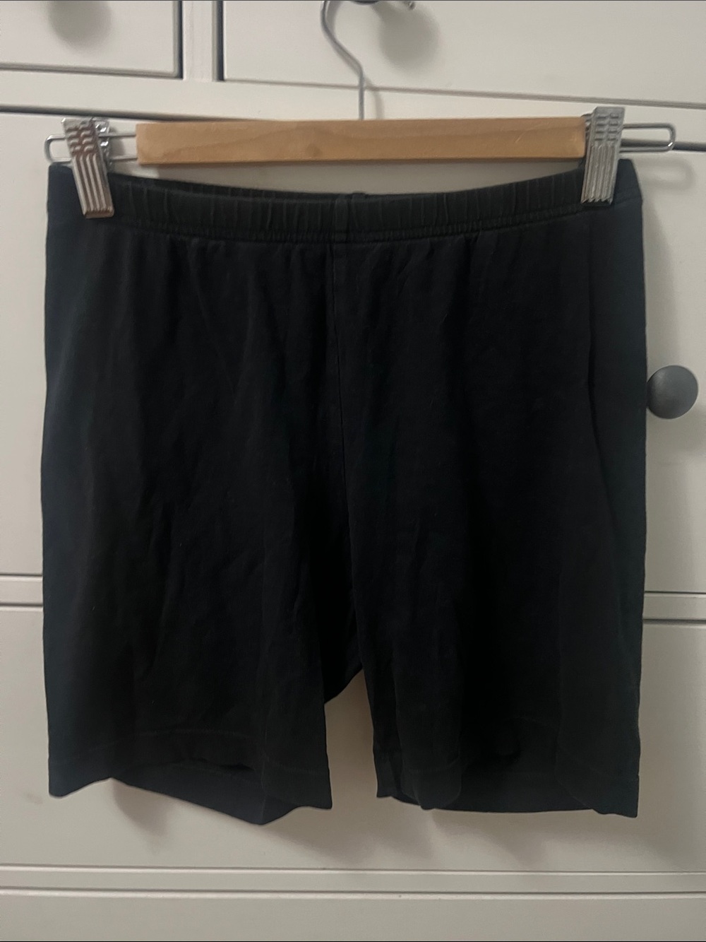 Women’s Black Stretch Casual bike Shorts